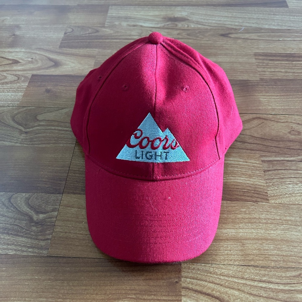 Red Coors Light Hat
